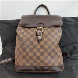Louis Vuitton Damier Ebene soho backpack – Bag Babes Boutique LLC